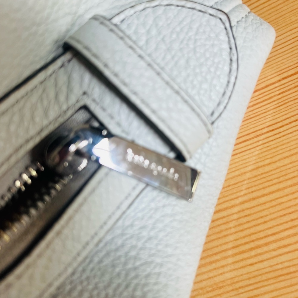 Kate Spade Light Gray/white leather Shoulder Bag - Picture 9 of 9